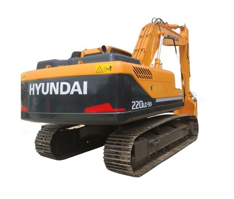 Escavatori coreani originali 22T Hyundai 220lc-9 in buone condizioni e motore EPA