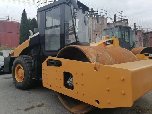 15 tonnellate di peso di esercizio utilizzato Sany SSR220AC Road Roller in buone condizioni di esercizio