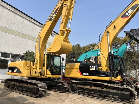 CAT 330D2 Escavatore usato con cilindro idraulico Liyuan e secchio da 0,3M3 in buone condizioni