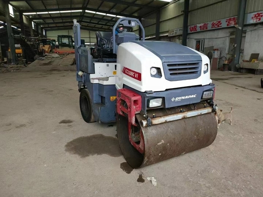 Dynapac CC1100C Roller stradale da 3 tonnellate con tamburo di segnale di potenza potente nella costruzione pesante