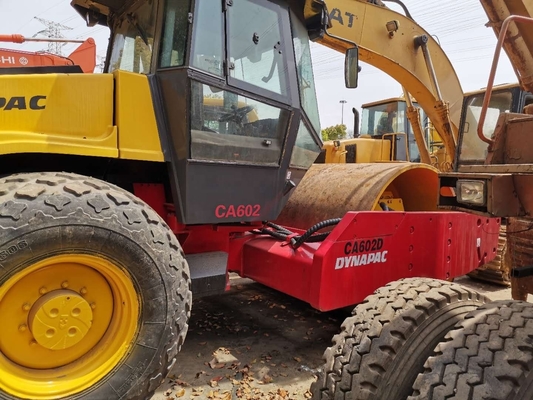 Fondazione Costruzione usata ruota di acciaio a tamburo singolo Dynapac CA602D Road Roller 2023