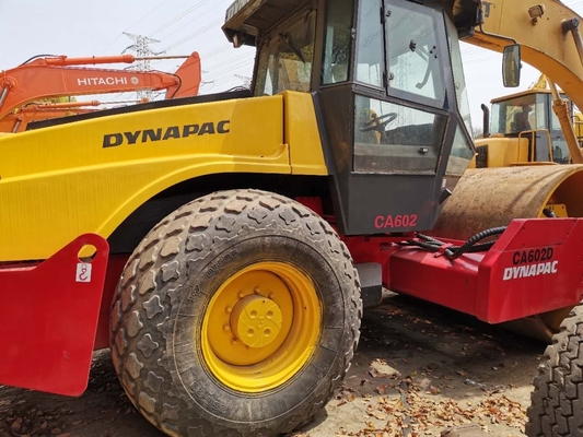 Fondazione Costruzione usata ruota di acciaio a tamburo singolo Dynapac CA602D Road Roller 2023