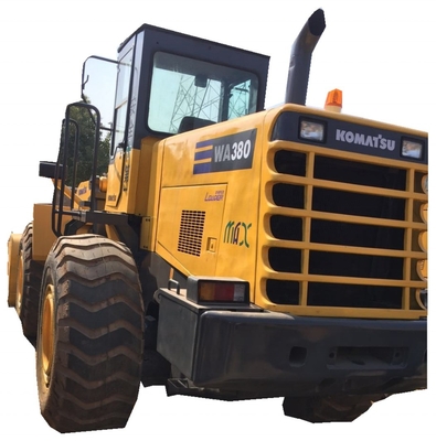 In ottime condizioni Komatsu WA380 carica ruote usata con cilindro idraulico Liyuan