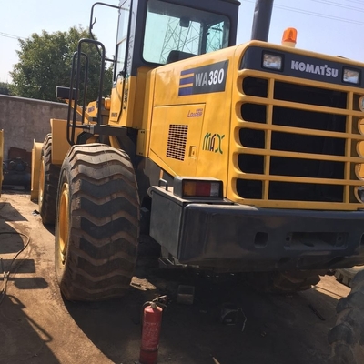 In ottime condizioni Komatsu WA380 carica ruote usata con cilindro idraulico Liyuan