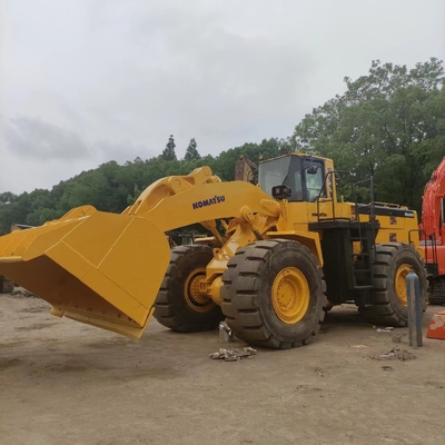 Buone condizioni Komatsu WA600 carica ruote usata con 178/kw Moving Type Wheel Machine