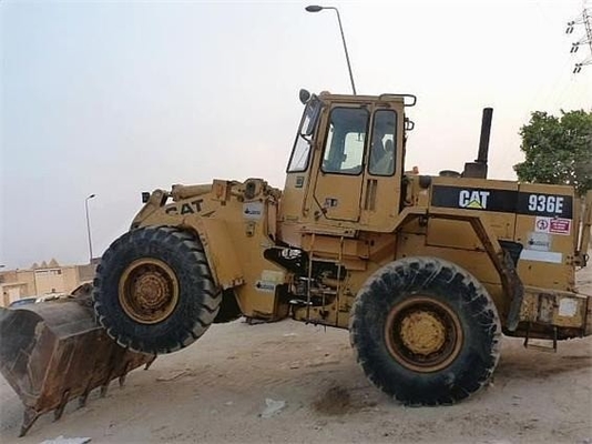 Giappone usato HINO Motor Fram Tractor CAT 936E Wheel Loader