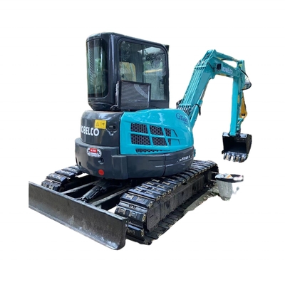 Escavatore originale giapponese Kobelco SK55 Buone condizioni per le aziende agricole di Shanghai
