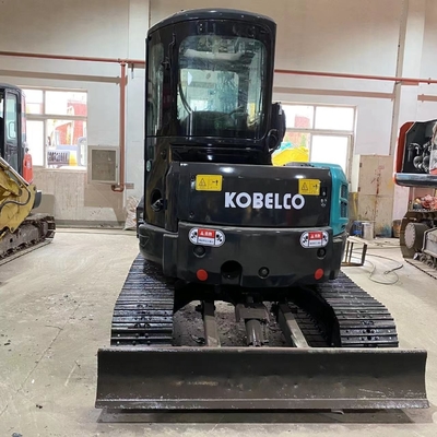 Escavatore originale giapponese Kobelco SK55 Buone condizioni per le aziende agricole di Shanghai