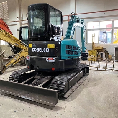 Escavatore originale giapponese Kobelco SK55 Buone condizioni per le aziende agricole di Shanghai