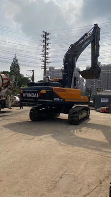 Hyundai 300lc-9s Digger di seconda mano con cilindro idraulico Liyuan in buone condizioni