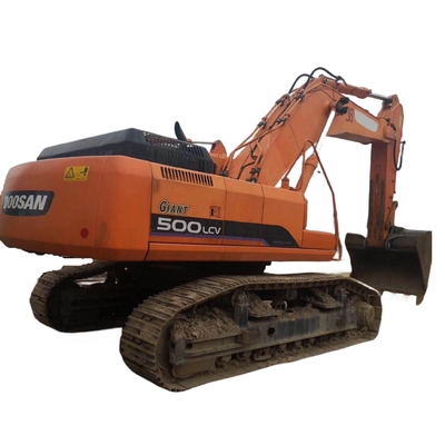 Escavatore mobile tipo Crawler Doosan 500-7 Buone condizioni Escavatore originale di seconda mano