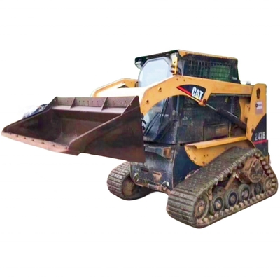 Giappone usato Original Vernice Caterpillar Wheel Loader 247B con elevata efficienza operativa