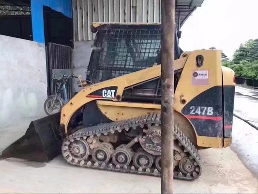 Giappone usato Original Vernice Caterpillar Wheel Loader 247B con elevata efficienza operativa