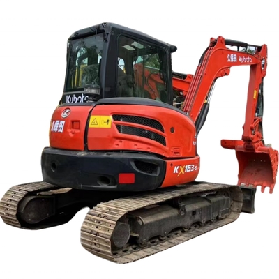 Low-Hour 2020 Giappone Escavatore di seconda mano Kubota KX163 Escavatore usato per il tuo progetto