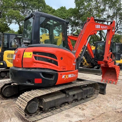 Low-Hour 2020 Giappone Escavatore di seconda mano Kubota KX163 Escavatore usato per il tuo progetto