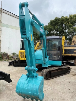 Mini escavatore Kobelco SK60 usato con pompa idraulica Liyuan
