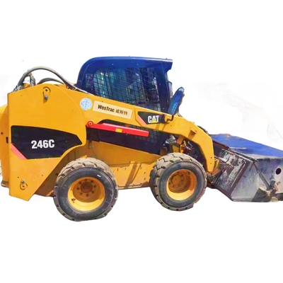 Usato CAT 246C Skid Steer Loader Wheel Loader con migliore risparmio di carburante e movimenti di terra