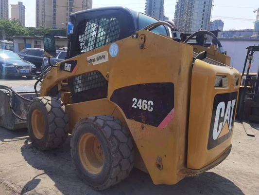 Usato CAT 246C Skid Steer Loader Wheel Loader con migliore risparmio di carburante e movimenti di terra