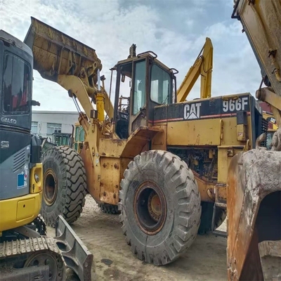 Caterpillar 966f caricatore di seconda mano per negozi di alimenti Cat 966f caricatore a ruote usato