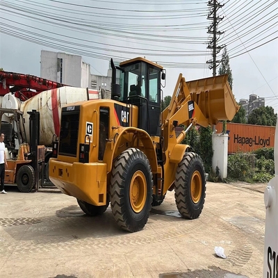 Caricatore anteriore trattore giapponese originale Cat 966L caricatore a ruote usato con e 165kw