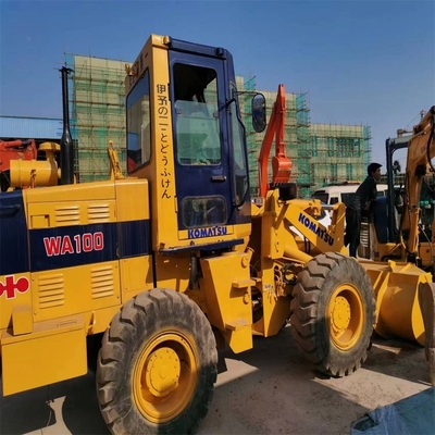 60 KW basso orario di lavoro originale giapponese usato Komatsu WA100 carica ruote per il vostro