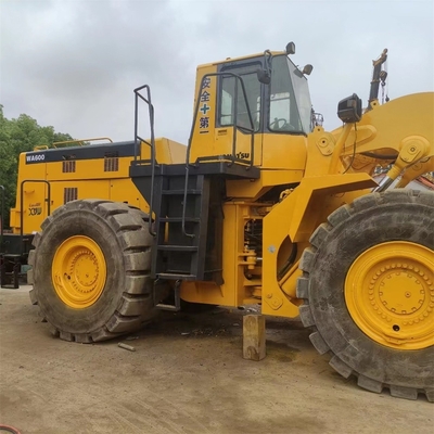 Buone condizioni Caterpillar WA 600 caricatore a ruote di seconda mano con motore CAT 2022 anno