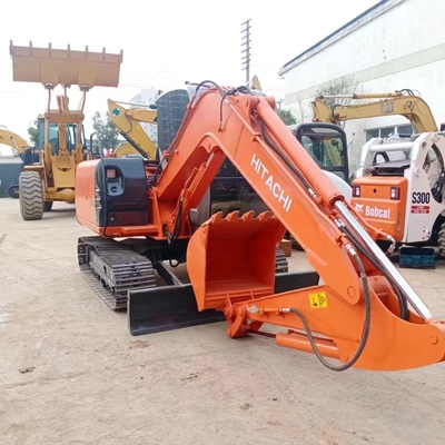 Hitachi ZX70 Used Excavator dal Giappone con motore HINO e cilindro idraulico Liyuan
