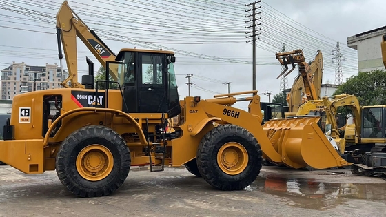 Orario di lavoro basso CAT Caterpillar 966H Caricatore giapponese originale CAT966H in buone condizioni