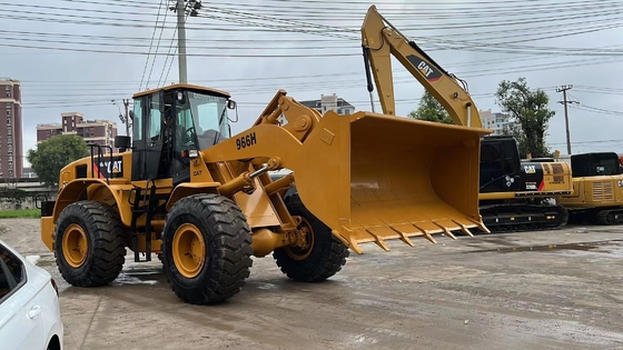 Orario di lavoro basso CAT Caterpillar 966H Caricatore giapponese originale CAT966H in buone condizioni