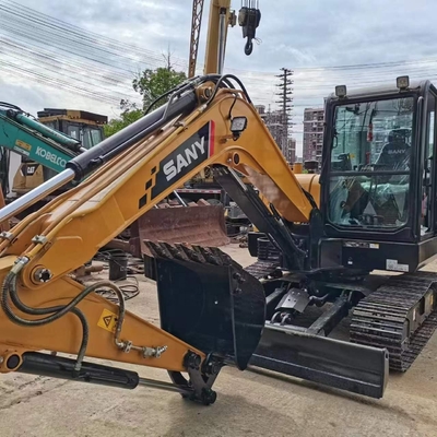 Escavatore SANY 55C originale con motore EPA e capacità di secchio di 0,35 m3