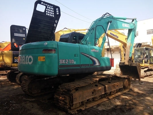 Escavatori usati Kobelco SK210LC Giappone Trattore originale a basso consumo di carburante