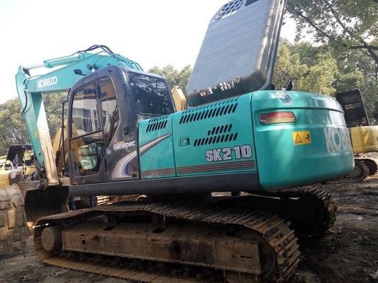 Escavatori usati Kobelco SK210LC Giappone Trattore originale a basso consumo di carburante