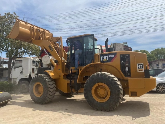Caricatori a ruote usati CAT966H con peso della macchina di 6000 kg Altre pompe idrauliche incluse