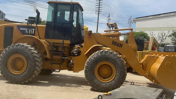 Caricatori a ruote usati CAT966H con peso della macchina di 6000 kg Altre pompe idrauliche incluse