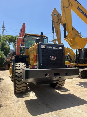 Tipo di ruota mobile Giappone Macchina originale Lovol caricatore di ruote usate SDLG956L Motore HINO