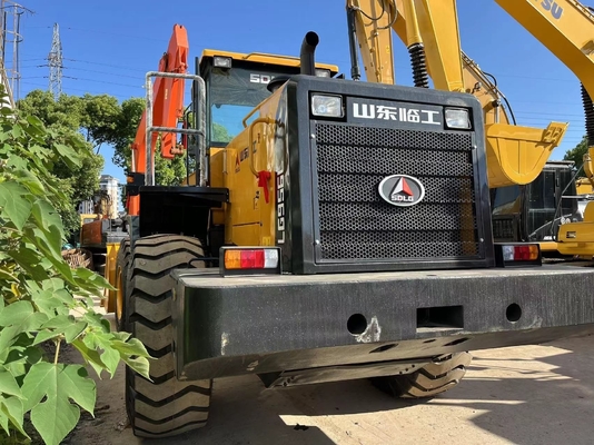 Tipo di ruota mobile Giappone Macchina originale Lovol caricatore di ruote usate SDLG956L Motore HINO