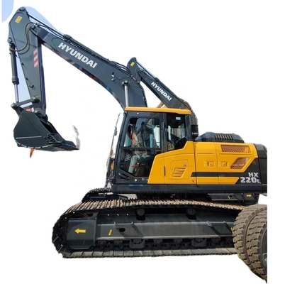 Vernice originale HX220L Hyundai escavatore con motore EPA e 1.2M3 capacità di secchio