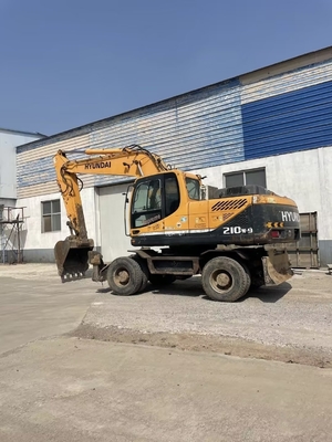 0-2000 Ore di lavoro Escavatore Hyundai 210W-9 usato con motore EPA e vernice originale