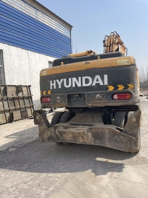 0-2000 Ore di lavoro Escavatore Hyundai 210W-9 usato con motore EPA e vernice originale