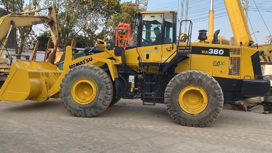 Vernice originale Komatsu WA330 30ton Used Wheel Loader con motore originale e Giappone