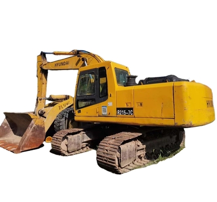 Motore EPA R215-7C Hyundai Excavator con vernice originale usata e scarse ore