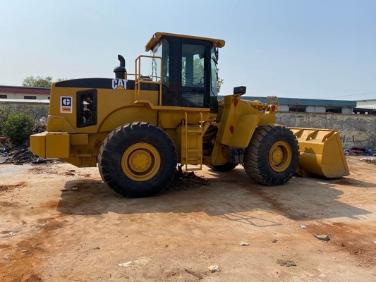 CAT 966H Caricatore a ruote usato in buone condizioni e valvola idraulica Liyuan proveniente dal Giappone