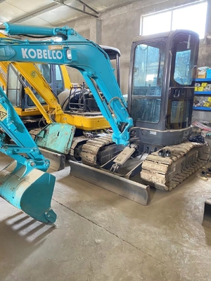 Miniescavatore usato Kobelco SK40SR con e mobile tipo Crawler dal Giappone