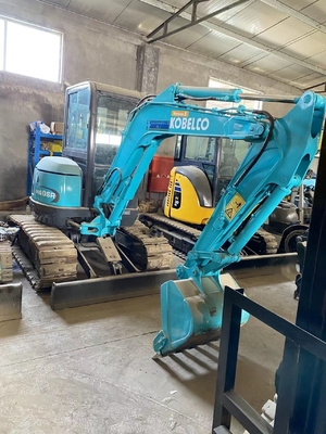 Miniescavatore usato Kobelco SK40SR con e mobile tipo Crawler dal Giappone