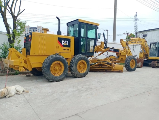 Giappone Macchina usata CAT 140H Grader usata con 127KW Hydraulic Wheel Machine