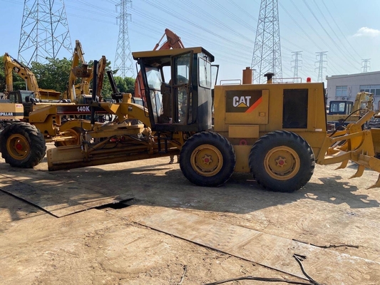 20 tonnellate Peso operativo CAT 140K Grader usato Potenza di scavo elevata e punto di vendita unico
