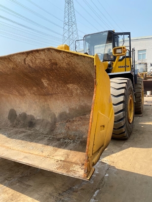 Caricatore anteriore Komatsu WA470 Caricatore a ruote per lavori di costruzione utilizzato carico nominale 7TON