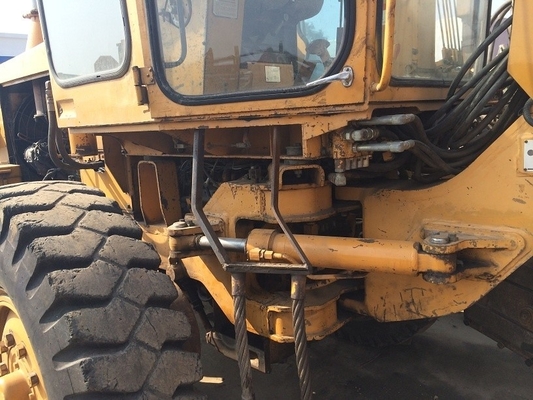 Macchina usata Giappone Vernice originale Komatsu GD505A 20ton Grader in Giappone con motore CAT