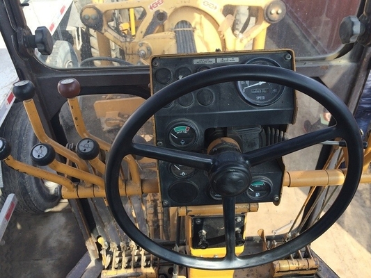Macchina usata Giappone Vernice originale Komatsu GD505A 20ton Grader in Giappone con motore CAT