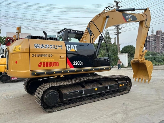 Usato Caterpillar 320D2 escavatore 20ton escavatore con Valvola idraulica Liyuan dal Giappone